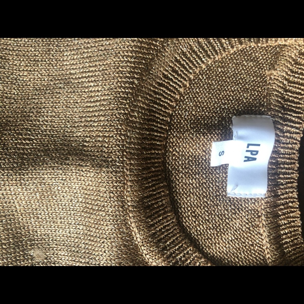 LPA shimmer sweater
